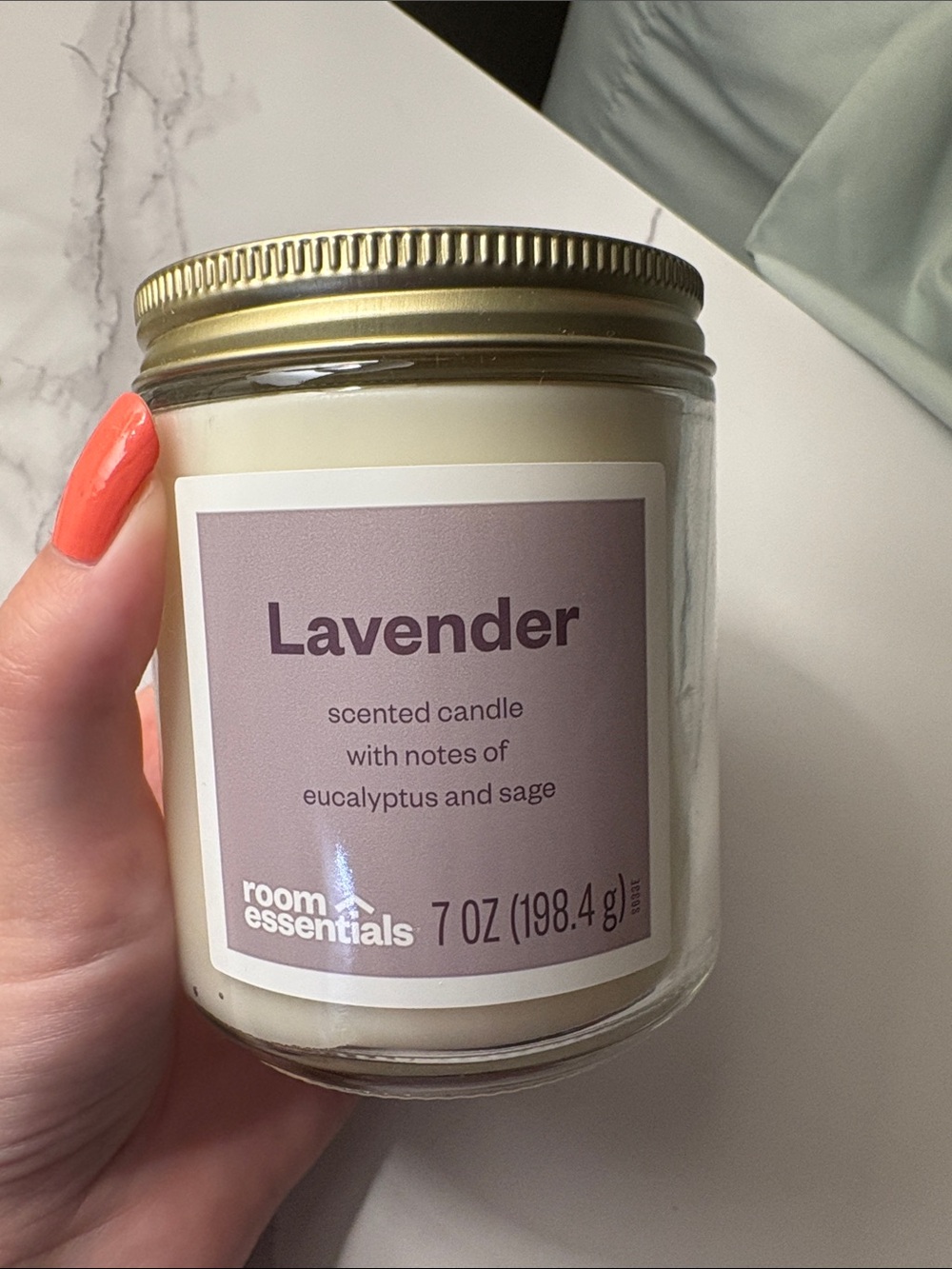 Unused candle